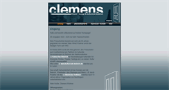 Desktop Screenshot of clemens-friseur.de